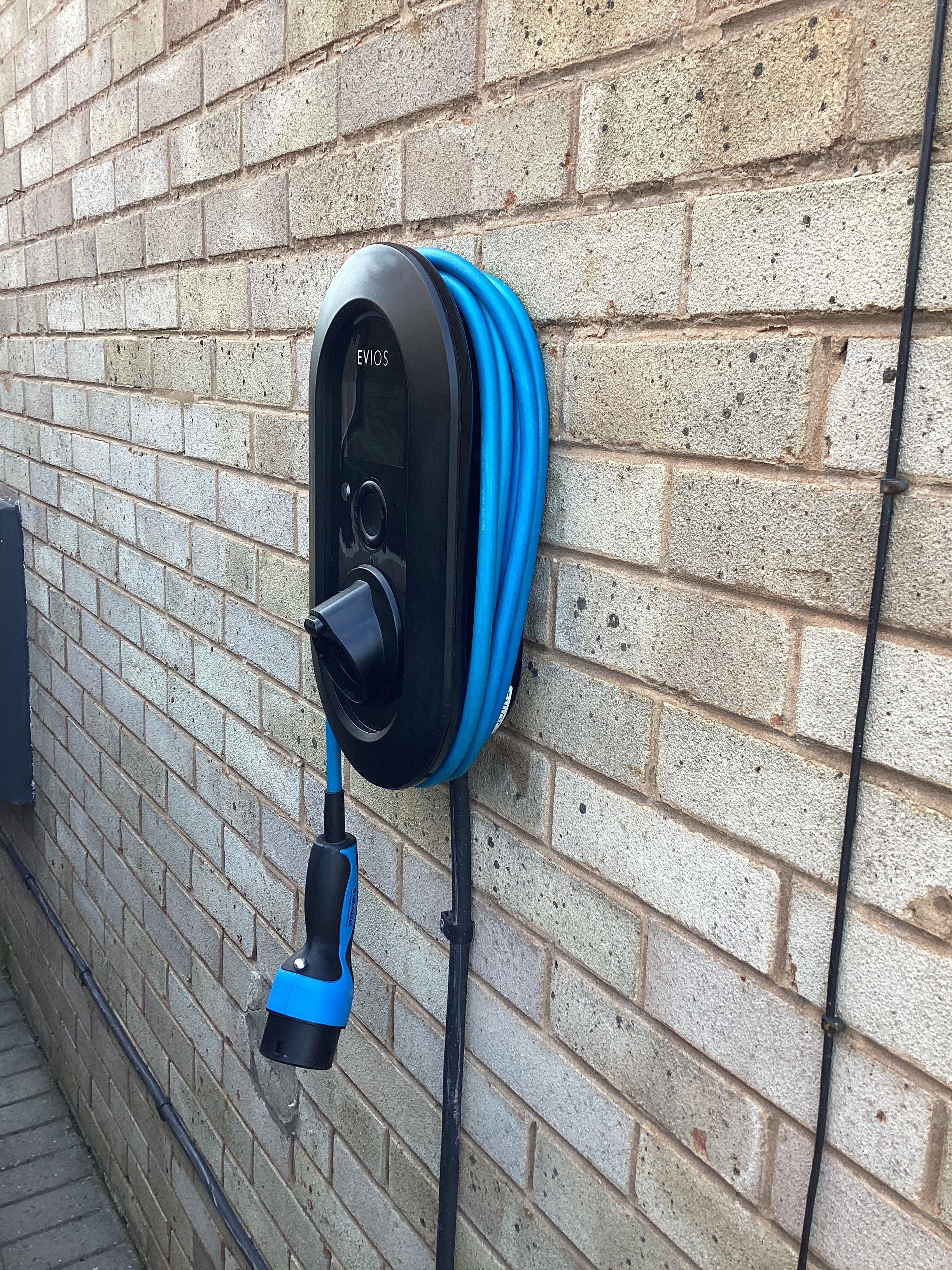Evios EV charger , Wirral.
